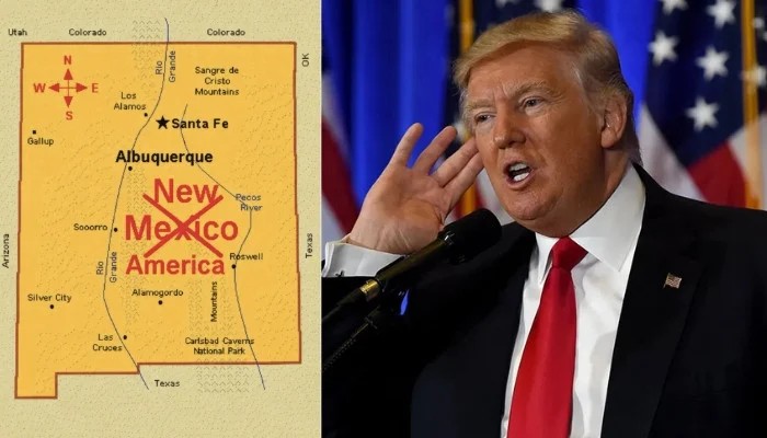 Trump’s cartography crusade: New Mexico set to become 'New America'?