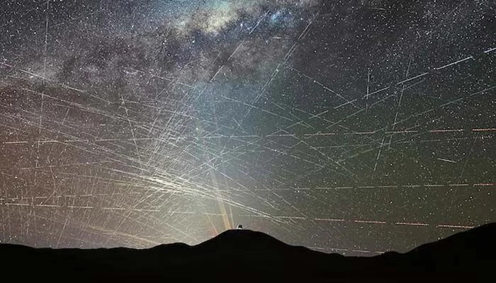 Satellites eclipse the stars: Study warns of orbital overcrowding