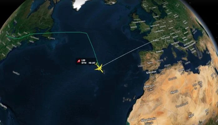 Swiss Flight LX9 Declares Emergency Over Atlantic, Lands On Remote Island
