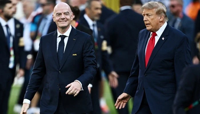Trump Says Would Be Terrible Mistake To Replace Fifas Infantino