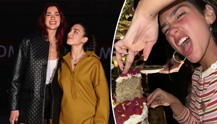 Dua Lipa kicks off 31st birthday celebrations as sister shares glimpse
