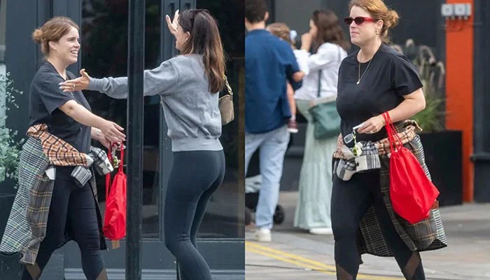Princess Eugenie steps out in London with friends weeks after baby arrival