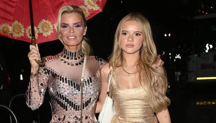 Kerry Katona Brings Pride to Manchester with Daughter Heidi and Beau