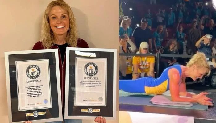 61-Year-Old Grandmother Planks for Over Five Hours in New Record Bid