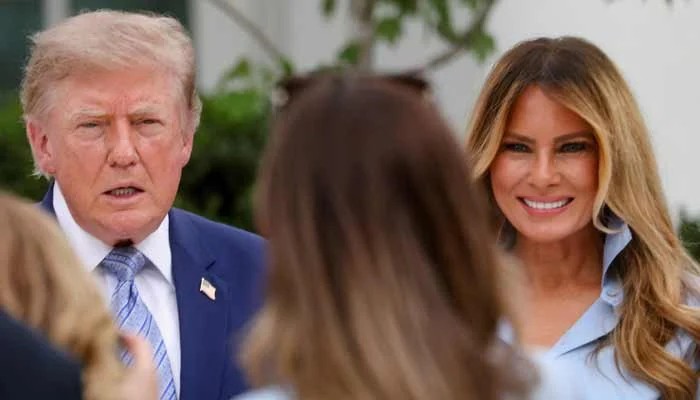 'I heard you missed me': Melania Trump jokes about month out of spotlight