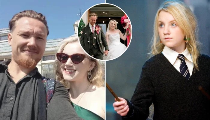 Harry Potter Star Evanna Lynch Marries Denis Skinner In Magical Ceremony