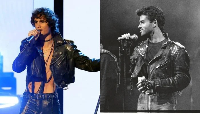 Sombr's VMAs look reveals a special tribute to George Michael