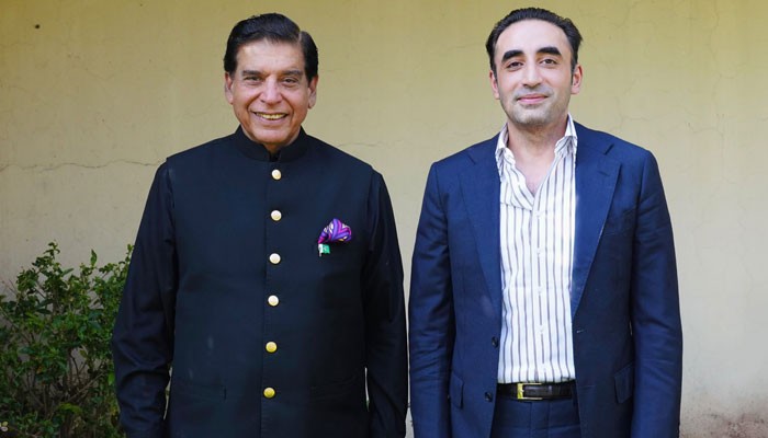 Bilawal Meets Pervez Ashraf Ajk Ppp President Chaudhry Yasin