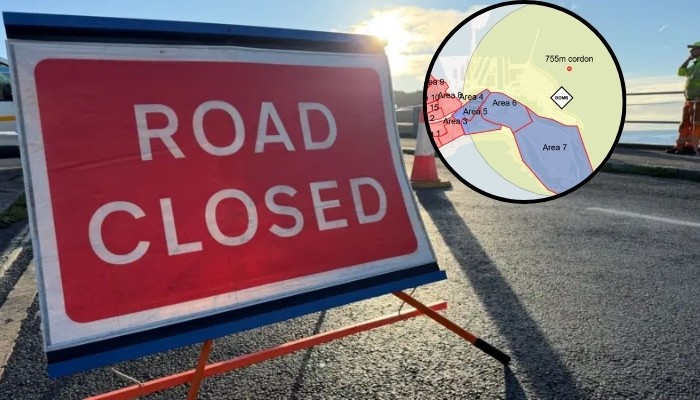 Ww2 Unexploded Bomb Found Near Falmouth Docks