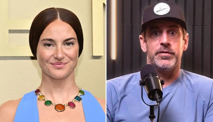Shailene Woodley laughs off ex-fiance Aaron Rogers' wild breakup claims