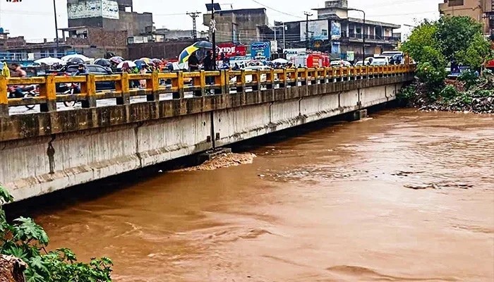 Nullah Lai under flood threat as heavy rains continue in Rawalpindi, Islamabad