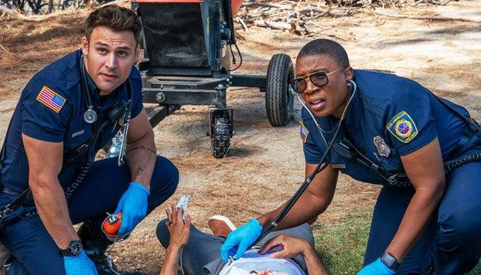9-1-1 Star Oliver Stark Fractures Ankle During Stunt