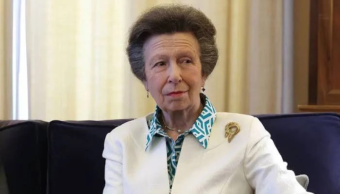Princess Anne is right at home for Saffie Osborne's history making win