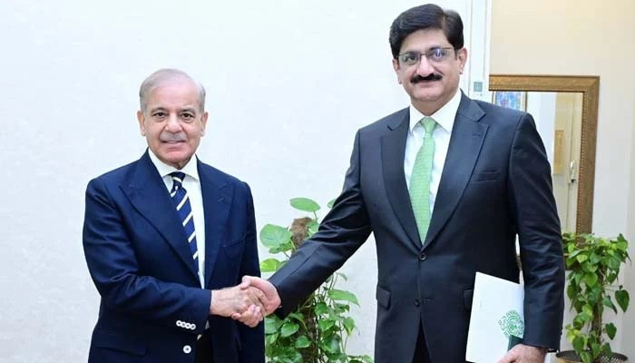 PM Shehbaz, Sindh CM agree to maintain political harmony amid tensions