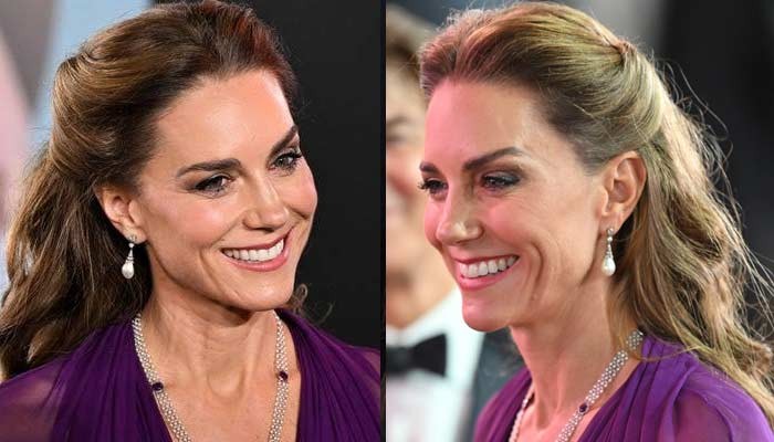 Princess Kate's breathtaking purple glamour lifts hearts, elevates the mood