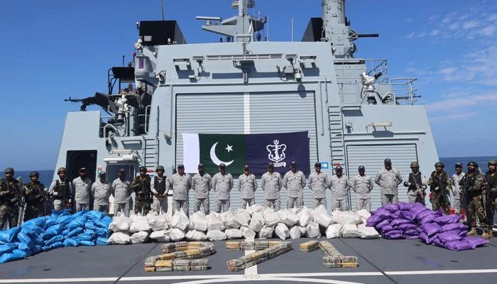 Pakistan Navy Seizes $96M Worth Of Narcotics In Arabian Sea Operations