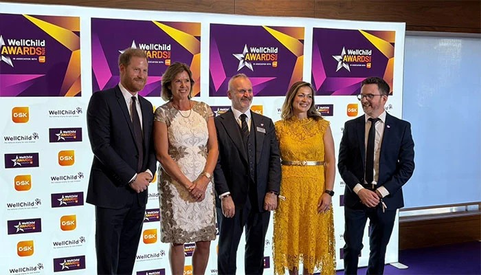 Prince Harry Meets Inspirational WellChild Winners Ahead Of Emotional Awards Night