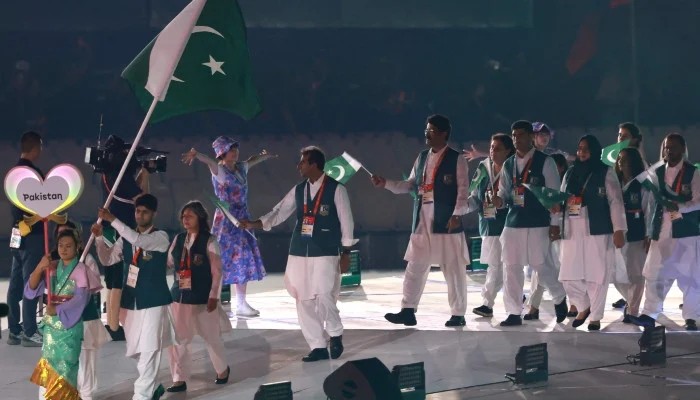 Fatima Sana, Noor Zaman Lead Pakistan's Delegation At Asian Games 2026 Opening Ceremony