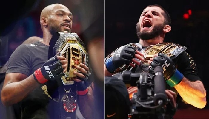 Jon Jones Islam Makhachev Clash Over Doping Win Streaks Ufc Goat Debate