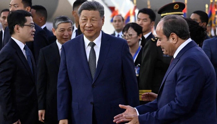 China's Xi Urges New Middle East Security Framework During Egypt Visit