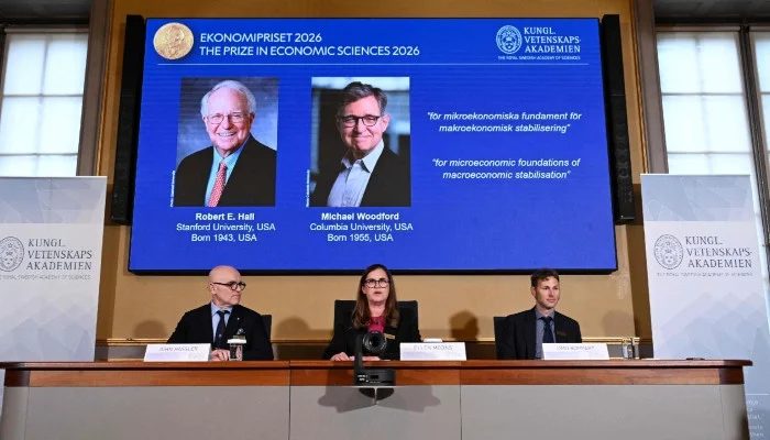 Americans Hall and Woodford Win 2026 Nobel Economics Prize