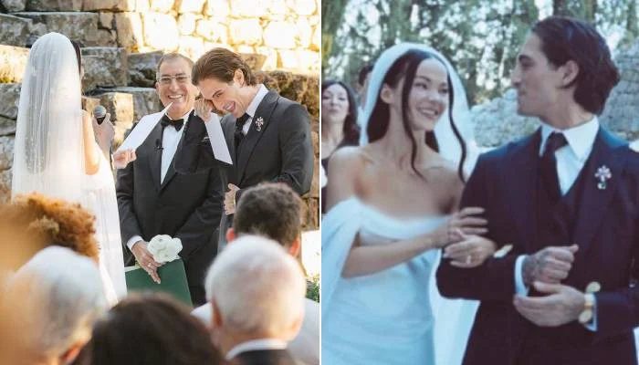 Dove Cameron's Wedding Vows Make Damiano David Cry-Laugh in New Photos