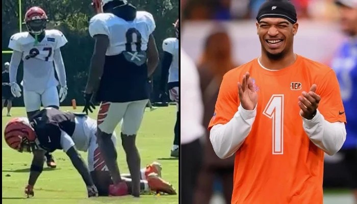 Bengals Star Ja'Marr Chase Brushes Off Injury Scare, Says He's Fine