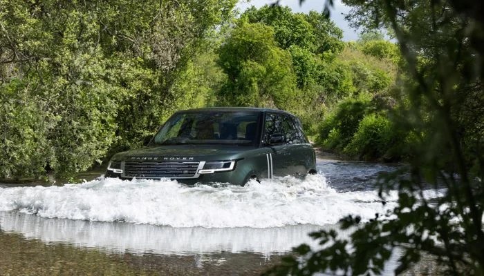 Range Rover Unveils Its First EV That Can Swim Through Deep Water