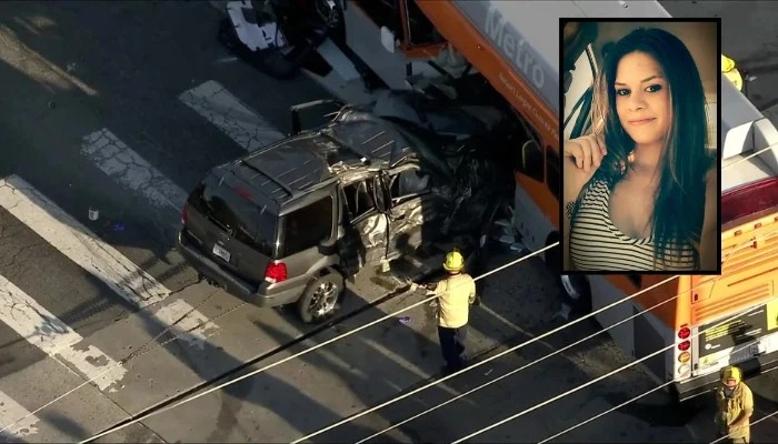 Suv Driver Who Slammed Into La Metro Bus Identified Arrested For Murder