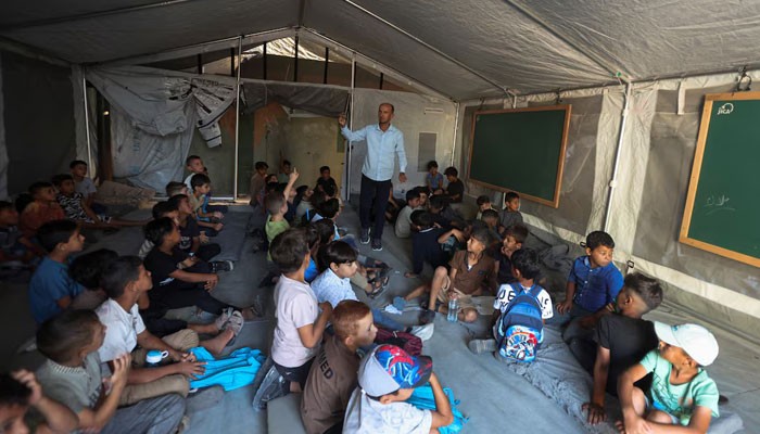 Gaza Students Return To In-Person Schooling For First Time In Three Years