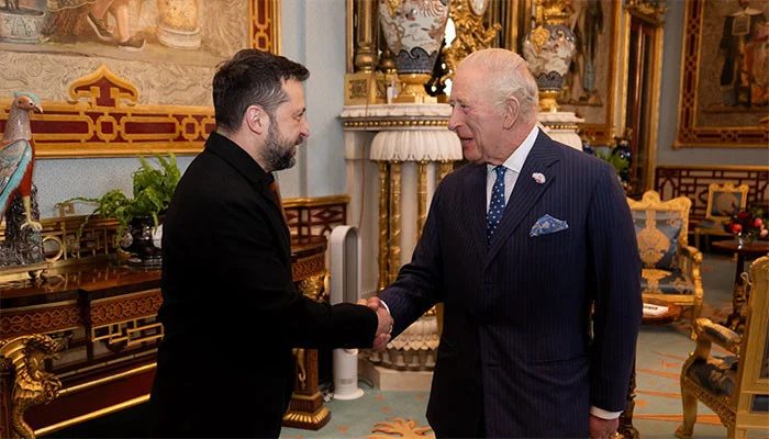 King Charles Welcomes Zelenskyy at Buckingham Palace, Receives Gratitude for Support
