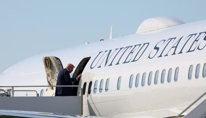 Trump secretly flew out of Turkey on smaller plane: report