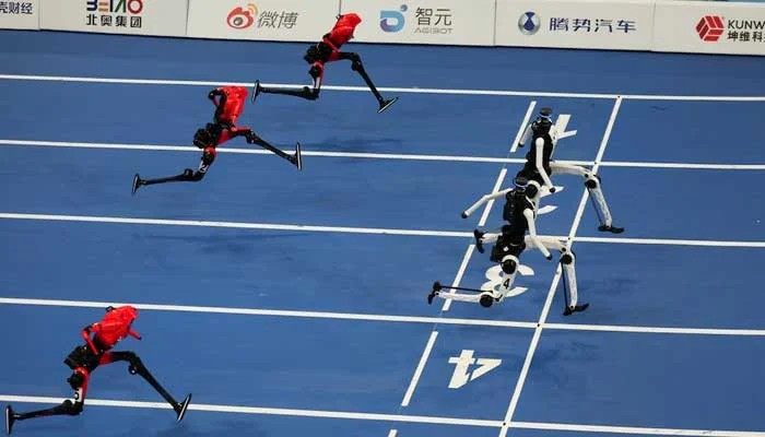 China's record robotic strides show the limits of human speed