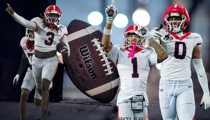 Georgia Holds No. 1 Spot As Texas Falls To No. 7 After Rivalry Loss To Oklahoma