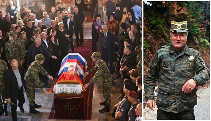 Thousands Attend 'Butcher of Bosnia' Ratko Mladic's Funeral as EU Condemns Serbia