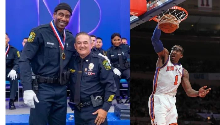 NBA Hall of Famer Amar'e Stoudemire Joins Police Force After Graduating Florida Academy