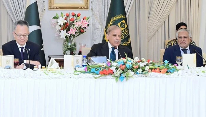 PM Shehbaz Adb Vp Discuss Early Groundbreaking Of Strategic Ml 1 Project