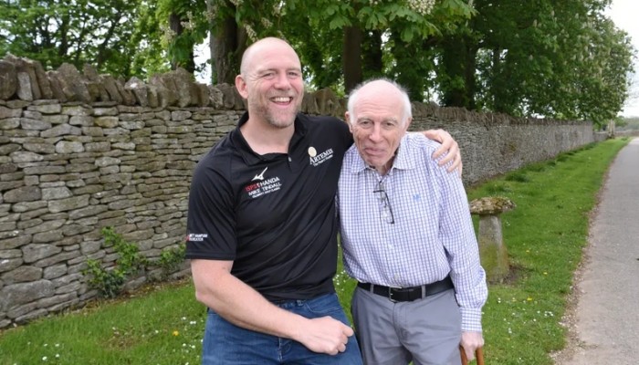 Mike Tindalls Father Phil Dies At 79 Following Long Parkinsons Battle