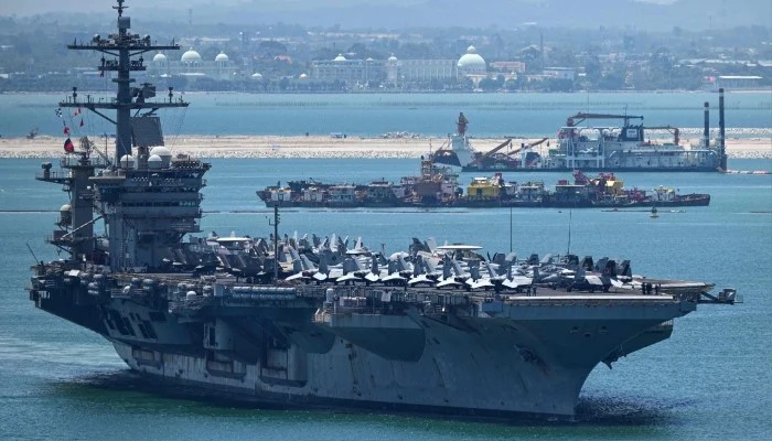 US Aircraft Carrier Abraham Lincoln Departs Thailand After Port Call