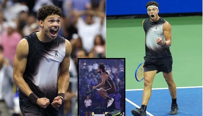 Ben Shelton Upsets Carlos Alcaraz In Record Late Finish At US Open Quarterfinal