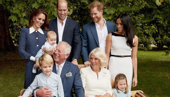 George Charlotte Louis Sweet Reaction To Meeting New Cousin