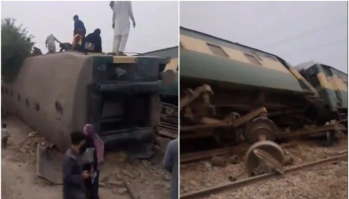 Four Killed, Several Injured As Rehman Baba Express Derails Near Multan