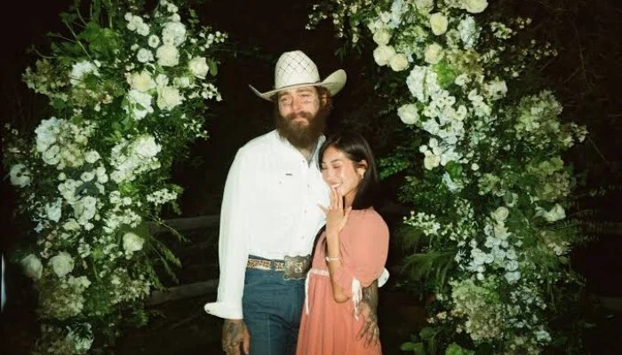 Post Malone's fiancée makes rare comment about stunning engagement ring