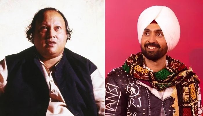 Diljit Dosanjh pays tribute to Nusrat Fateh Ali Khan