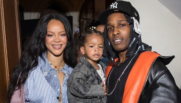 Rihanna Aap Rockys Son Riot Rose Makes Adorable Live Stage Debut