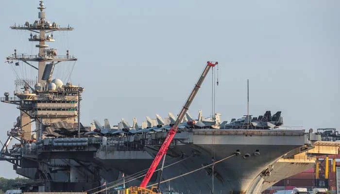 Trump Admin Says There Were Eight Suicide Attempts On US Aircraft Carrier