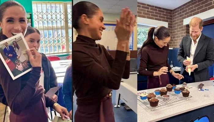 Meghan Markle Emotional as Couple Receives 'Royal Welcome' in Britain