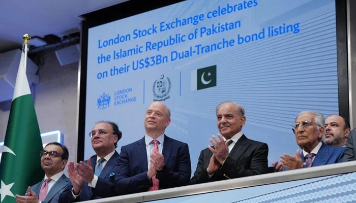 Shehbaz becomes first Pakistani PM to open trading at London Stock Exchange