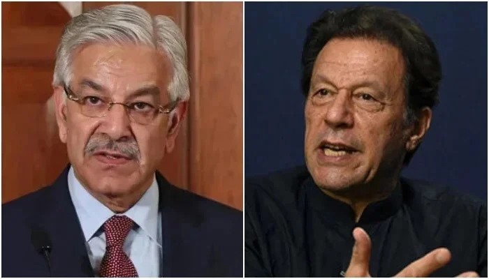Imran Health Claims Aimed at Panic, Protests: Khawaja Asif