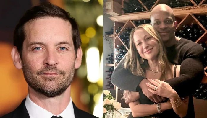 Jewelry designer Jennifer Meyer marries Geoffrey Ogunlesi; ex-husband Tobey Maguire officiates
